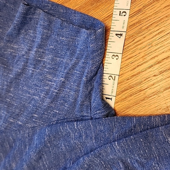 Greg Norman Collection Heather Blue Short Sleeve Tee - Picture 7 of 10